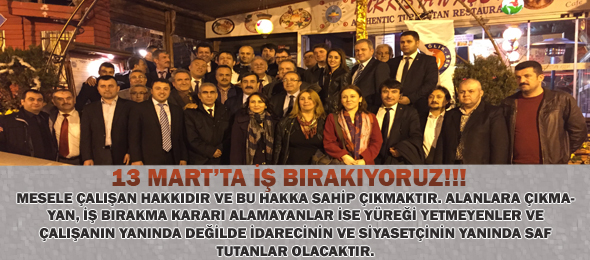 İstanbul’da Teşkilatımız ve Üyelerimizle Bir Araya Geldik