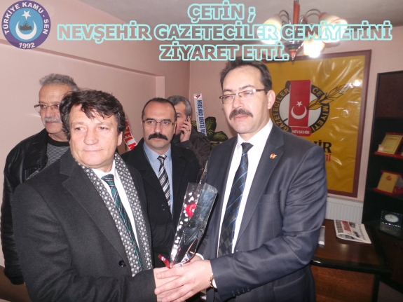 Nevşehir Gazeteciler Cemiyetini Ziyaret Ettik