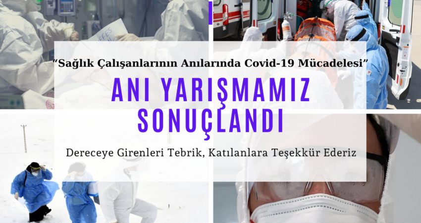 Anı Yarışmamız Sonuçlandı