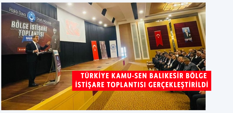 BALIKESİR BÖLGE İSTİŞARE TOPLANTIMIZI GERÇEKLEŞTİRDİK