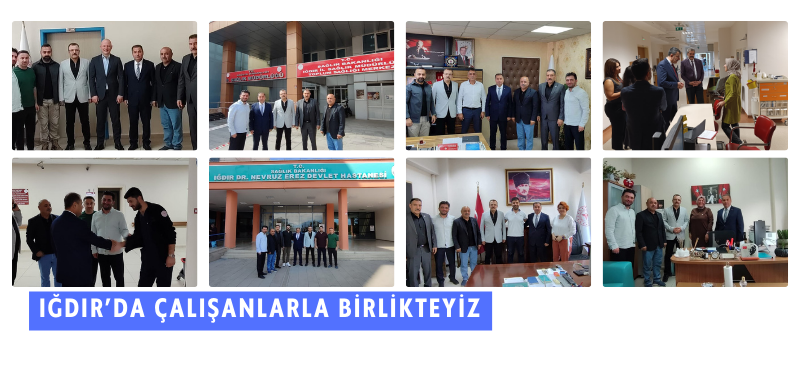 Iğdır’da Çalışanlarla Birlikteyiz