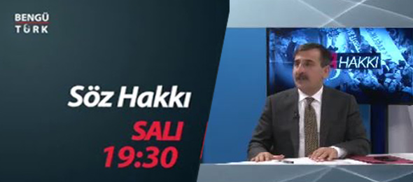 Genel Başkanımız BENGÜTÜRK TV'de