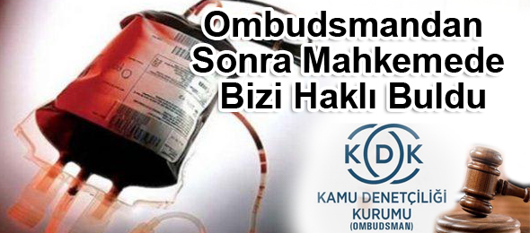 Kan Transfüzyon Merkezi Çalışanları İçin Önemli Riskli Birim Kararı