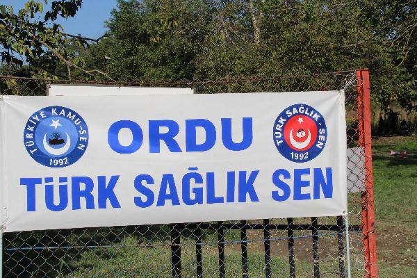 Türk-Sağlık Sen Ordu Haftasonu Etkinliği Düzenledi