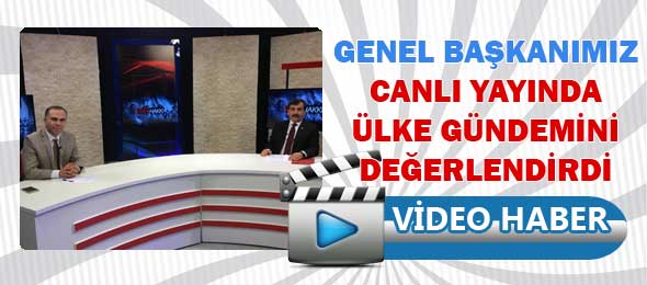 Genel Başkanımız Bengü Türk TV'de Ülke Gündemini Değerlendirdi