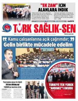 Gazete Türk Sağlık-Sen 74. Sayı