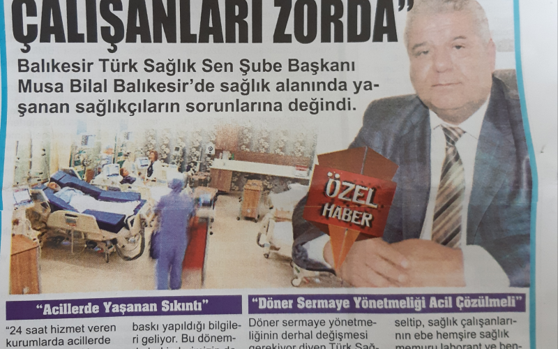 SAĞLIK ÇALIŞANLARI ZORDA!