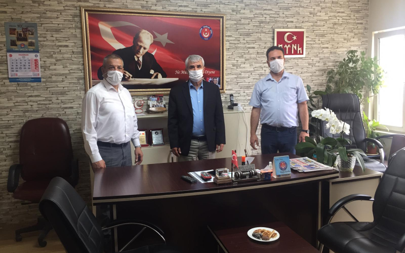 Mhp Eskişehir Milletvekili Metin Nurullah SAZAK sendikamızı ziyaret etti.