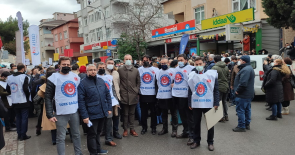 İstanbul Şubelerimizden Katledilen Hemşire Ömür Erez İçin Protesto