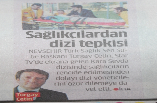 Haberimiz Star Gazetesinde Çıktı.