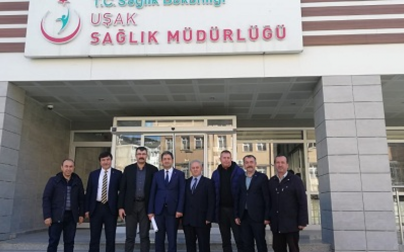 Türk Sağlık Sen Genel Başkan Yardımcılarımızın İl Sağlık Müdürünü Ziyaretleri