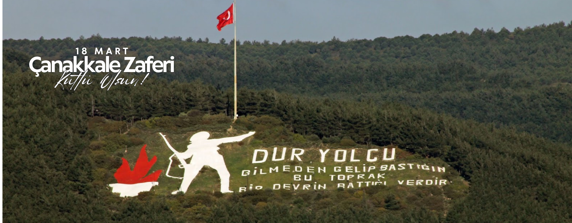 Çanakkale; tarihe atılmış bir düğüm, talihe karşı tavizsiz bir iradenin şehitlerimizin kanıyla çizilmiş portresidir. 