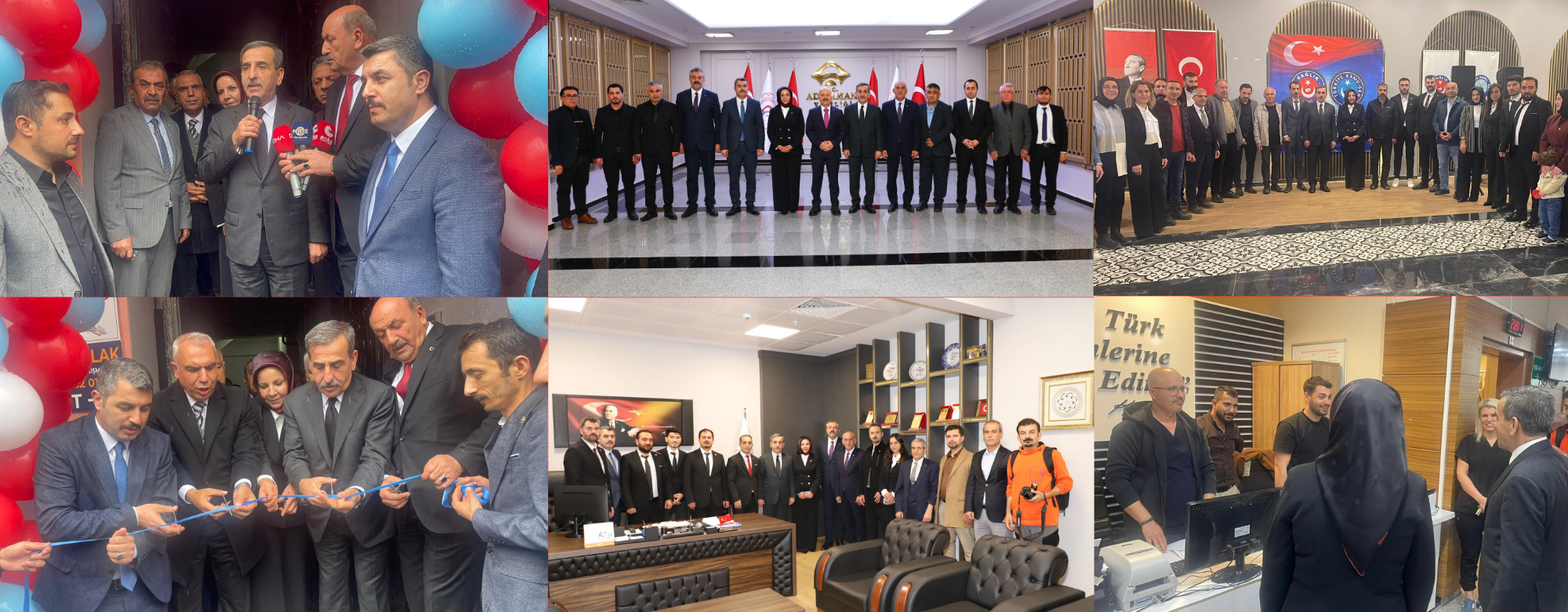 Genel Başkanımız Adıyaman’ı Ziyaret Ederek Şube Hizmet Binamızın Açılışını Yaptı