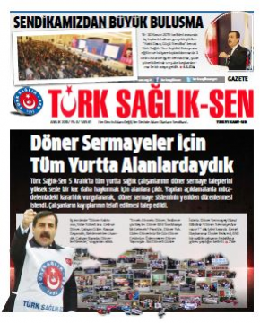 Gazete Türk Sağlık-Sen 81. Sayı