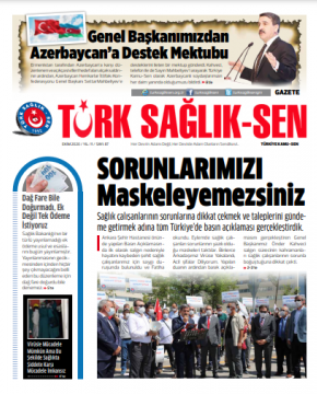 Gazete Türk Sağlık-Sen 87. Sayı