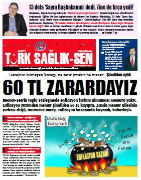 Gazete Türk Sağlık Sen - 34. Sayı